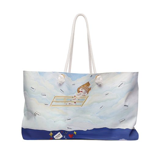 Answered Prayers Weekender Bag | Heaven Illustration