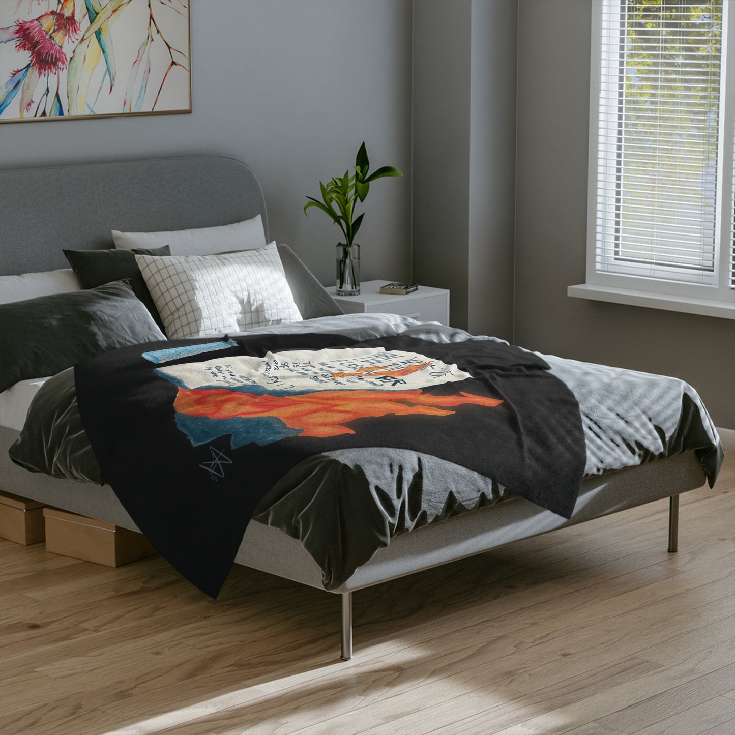 Fear Eviction Notice Microfiber Blanket