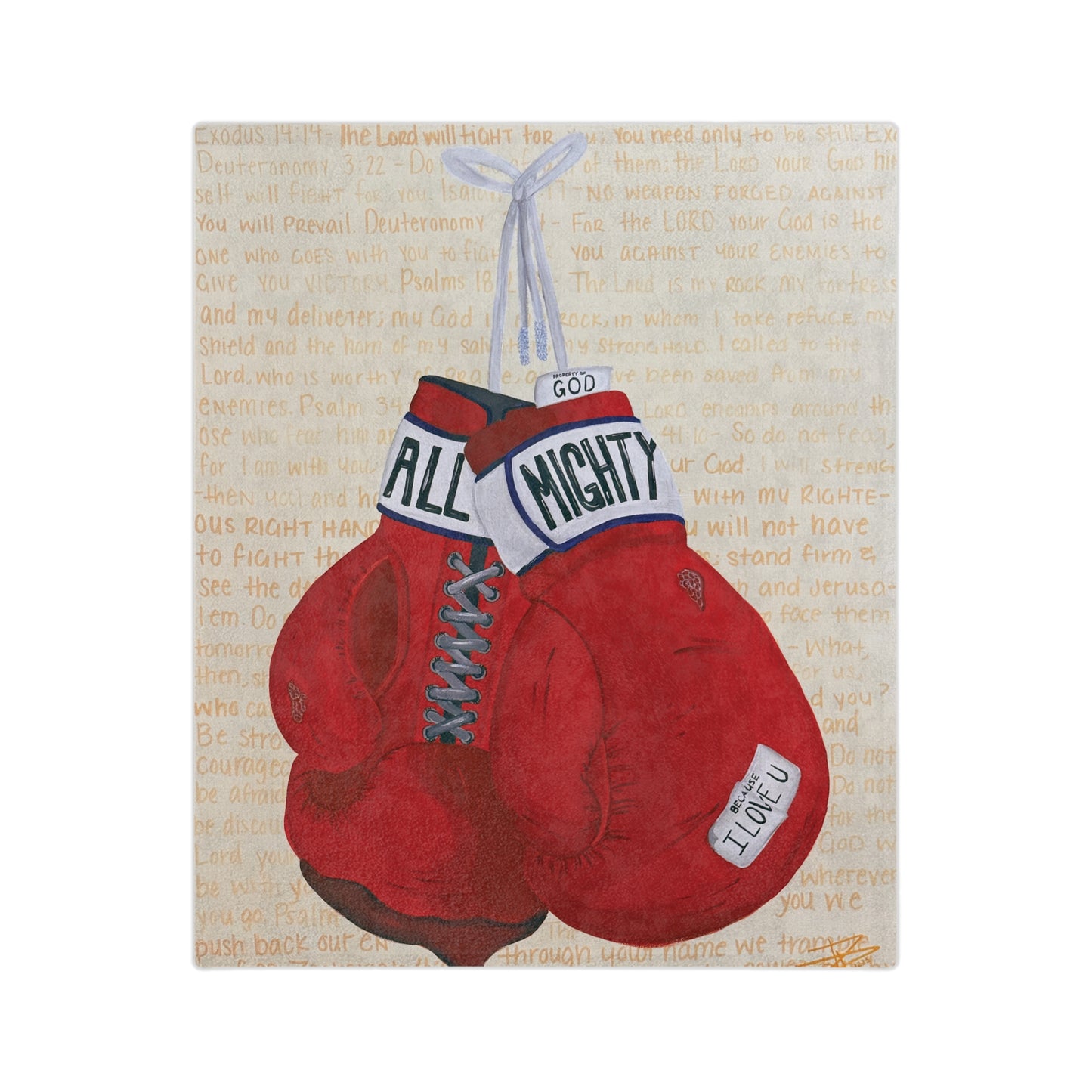 All Mighty Champion Microfiber Blanket