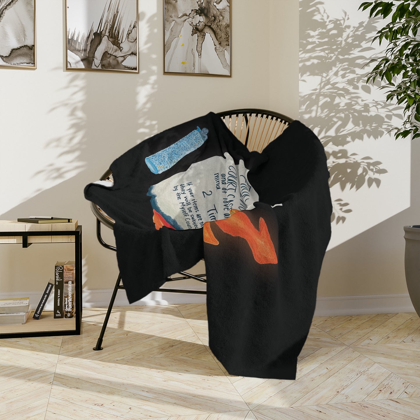 Fear Eviction Notice Microfiber Blanket