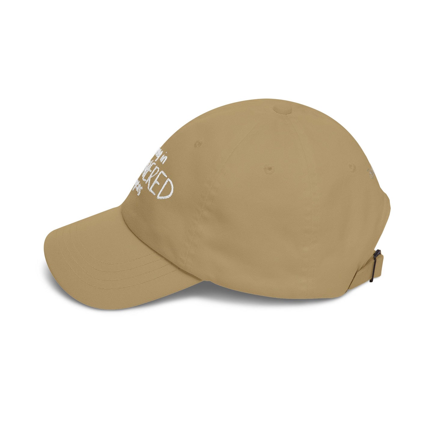 I'm Living in Answered Prayers Dad Cap | Embroidered Scripture Baseball Hat