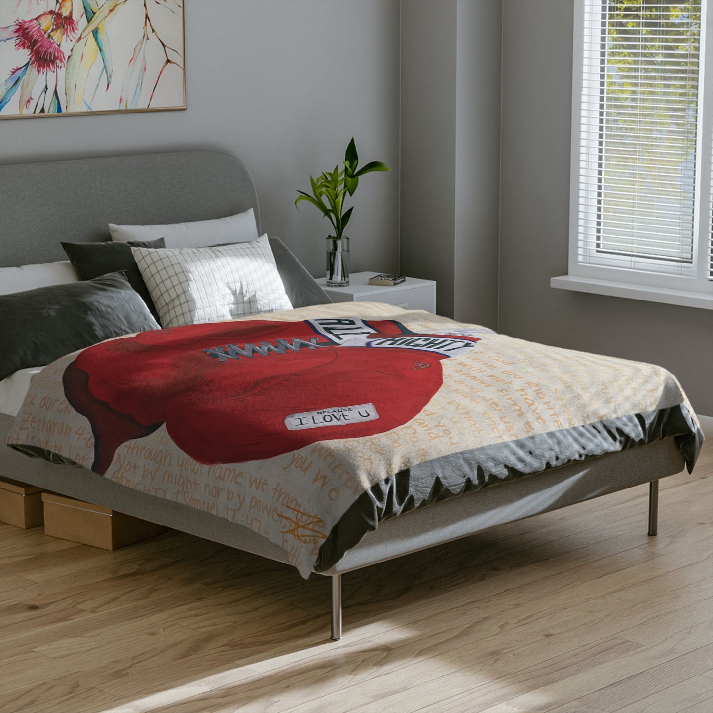 All Mighty Champion Microfiber Blanket