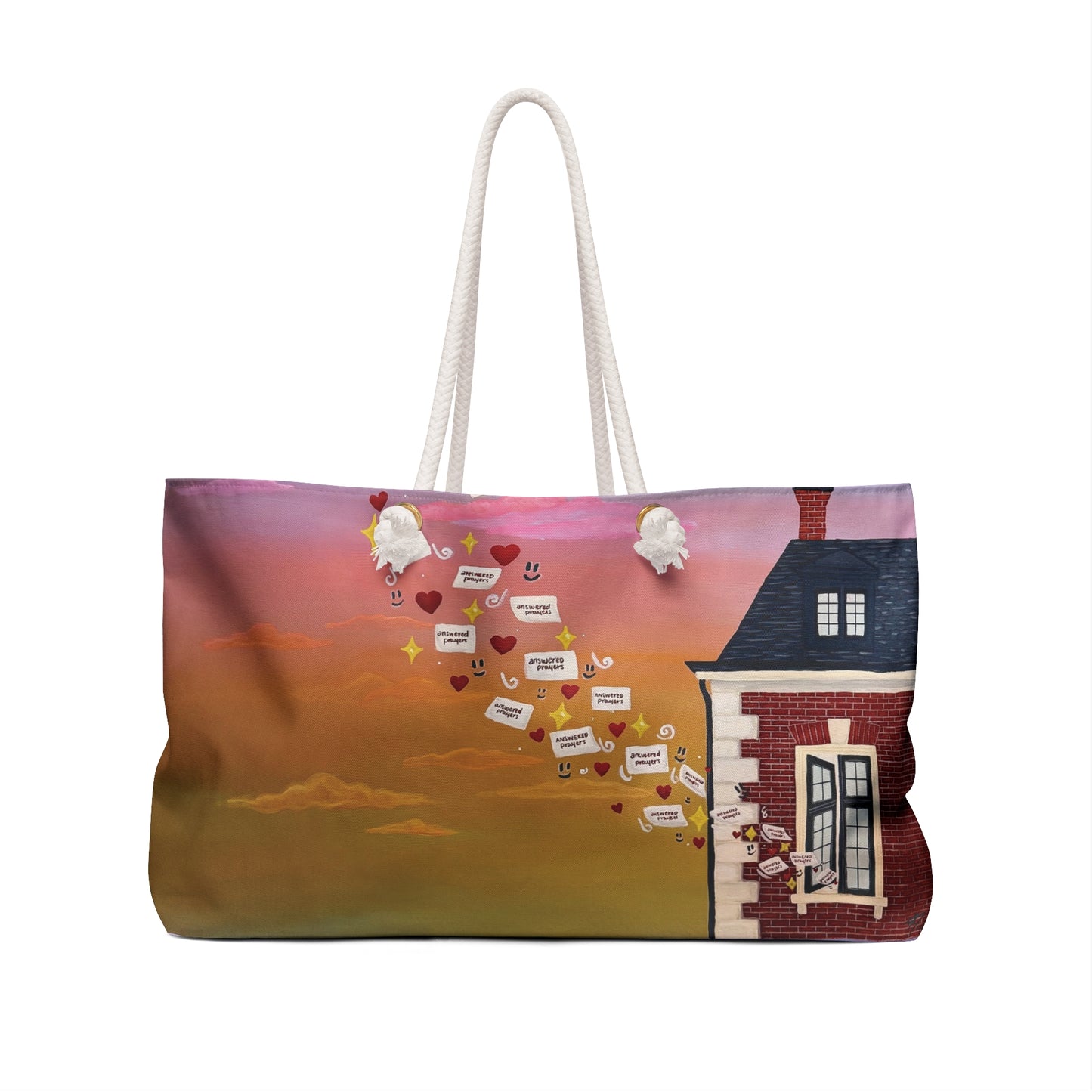 Answered Prayers Weekender Bag | Heaven Illustration