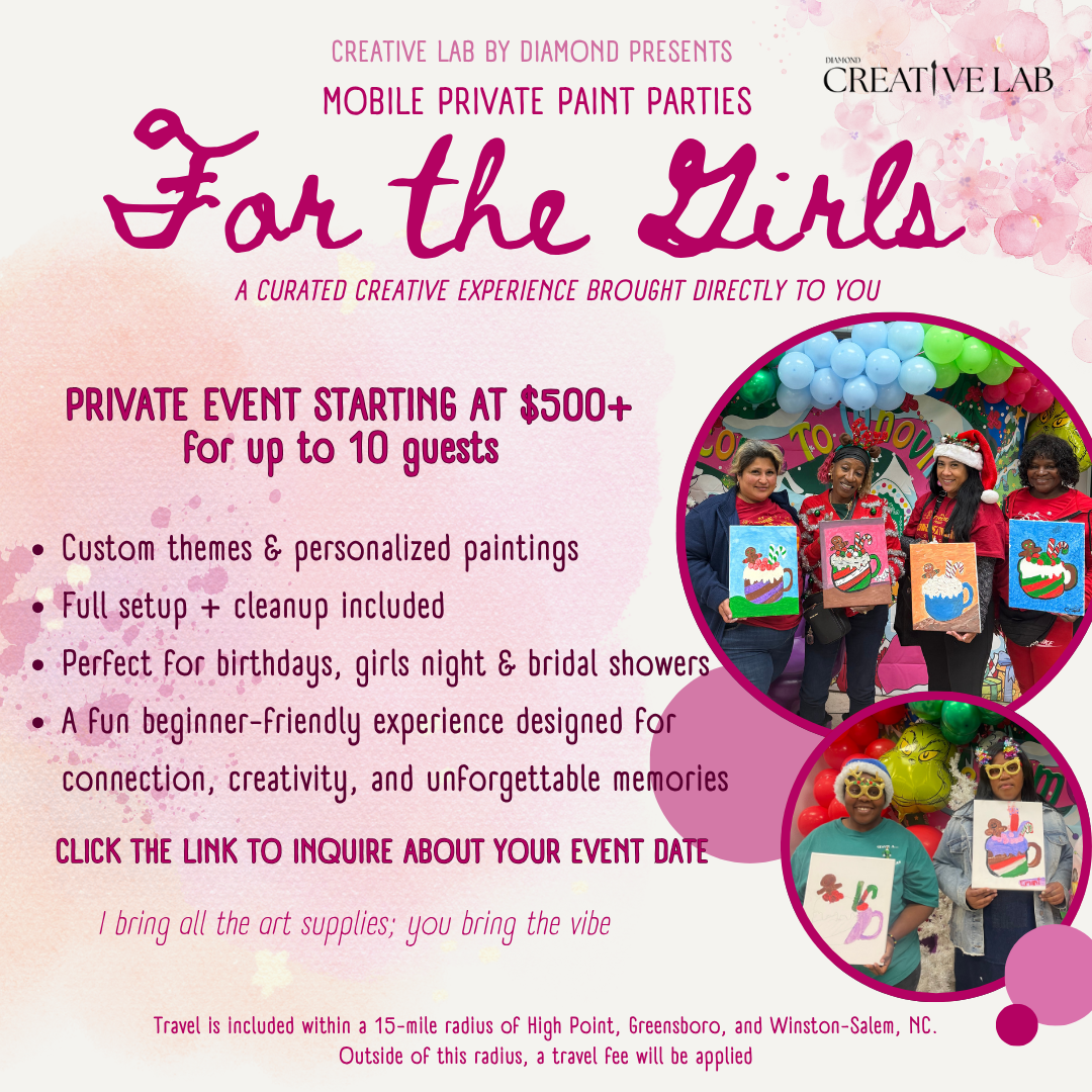 Inquiry for Private Paint Party with Creative Lab