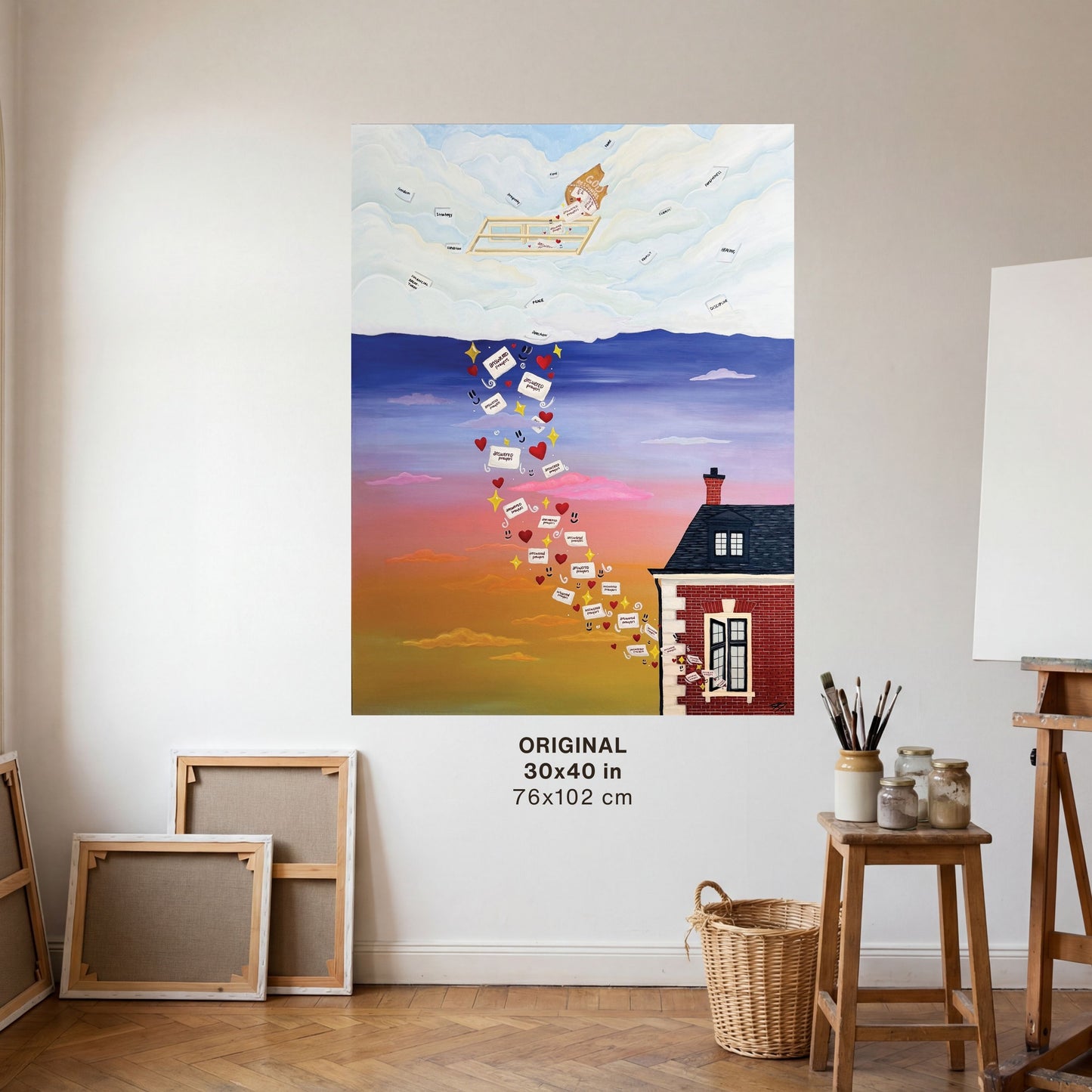 He Heard You – When It Feels Like God Is Silent  (Art Print)