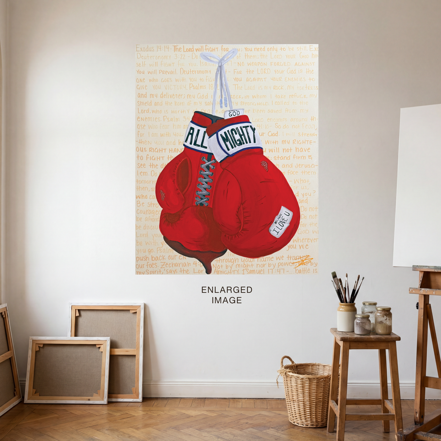 All Mighty Champion (Art Print)